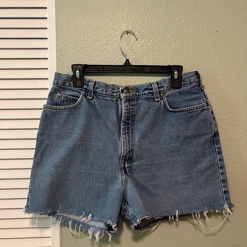 Lands' End Blue Denim Women's Shorts